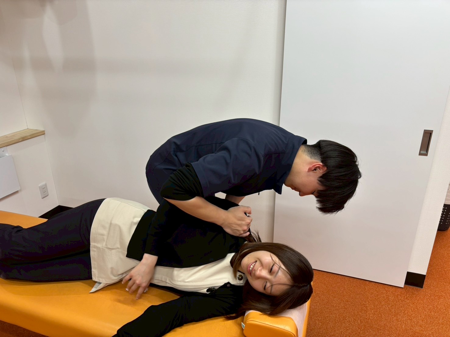 まいれ鍼灸整骨院・整体院 東近江院 猫背施術