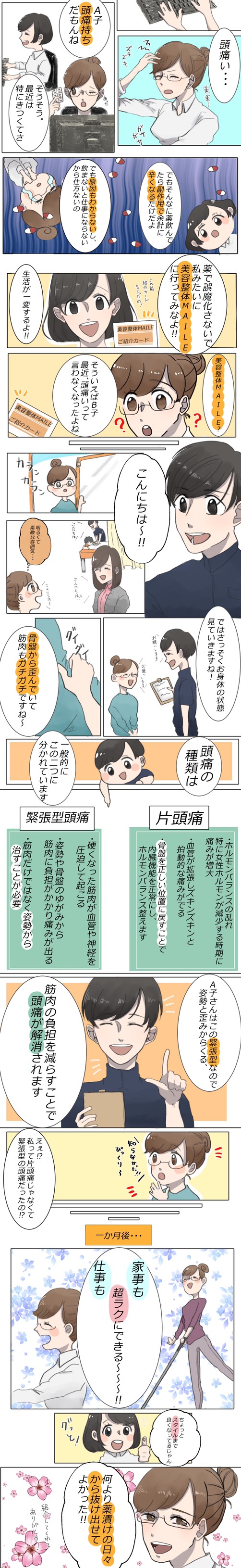 頭痛漫画